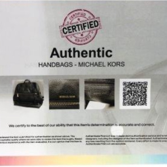 Michael Kors Unisex Medium Rhea
Black Pebbled Leather Slim Backpack w/COA - Picture 6 of 7